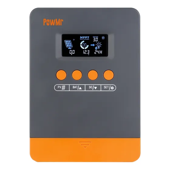 Powmr 25a Mppt Controladora De Carga Solar 12/24vdc 60voc