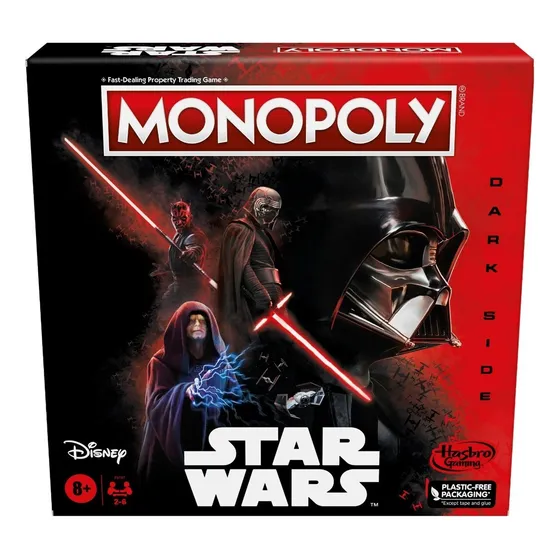 Monopoly Star Wars El Lado Oscuro Dark Side - Juego De Mesa