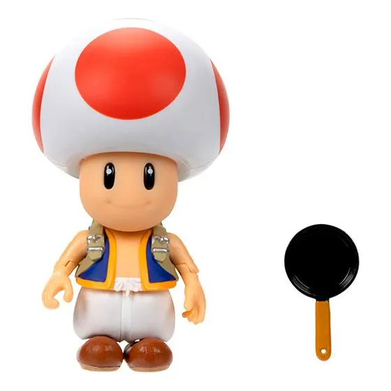 Figura Toad Nintendo Mario Bros Movie 12.5 Cm
