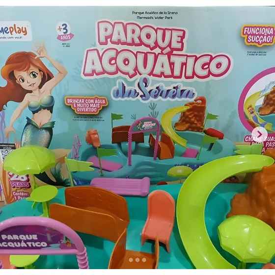Parque Acuático Sirenita 28 Piezas