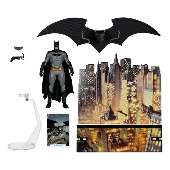 Figura De Acción Batman With Bat-glider De Mcfarlane Toys