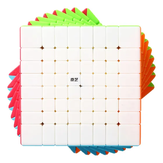 Juguetes De Rompecabezas Qiyi Magic Cube, 8 X 8 Capas, Mofan