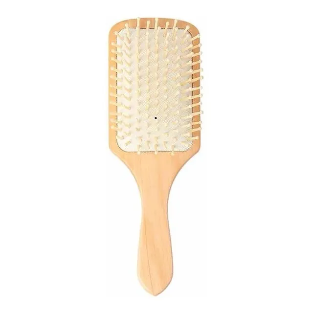 Cepillo De Madera Cabello Cuidado
