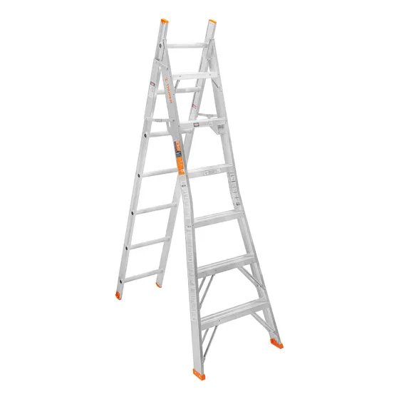Escalera Aluminio Combinada 3,96mts 13 Peldaños 102kg Truper