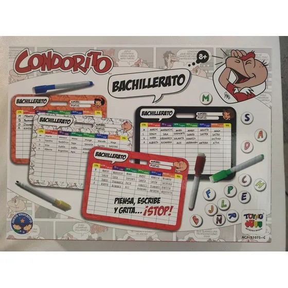 Juego Bachillerato Condorito