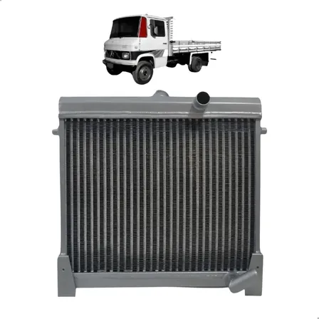 Radiador Mercedes 608 / 708 Em Aluminio + Tampa