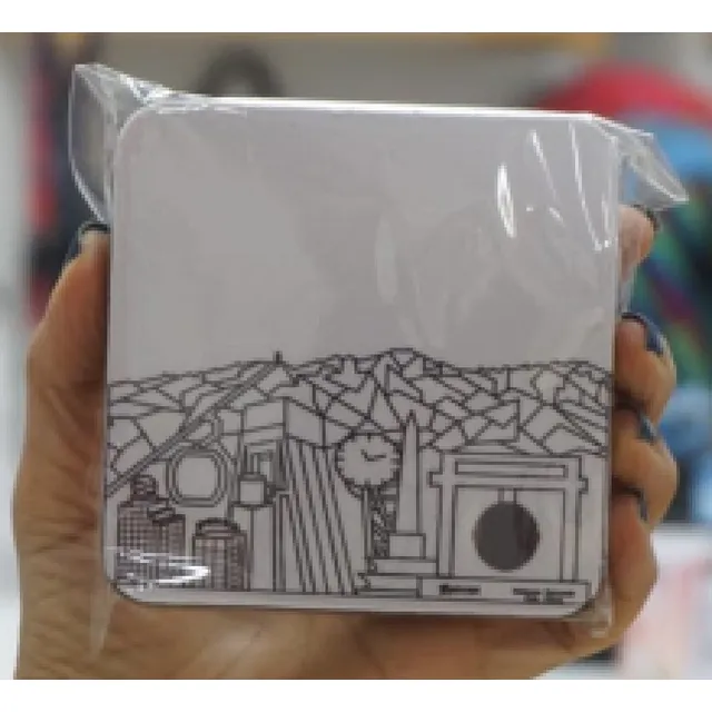 Posa Vasos Con Iconos De Caracas