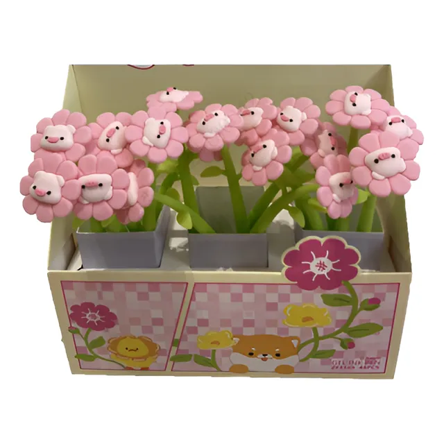 Boligrafo Con Flores (gigi)
