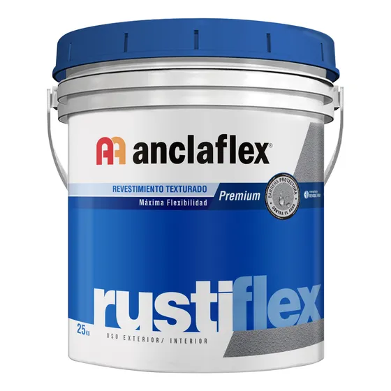 Revestimiento Acrílico Textura Fina Rustiflex 25 Kg