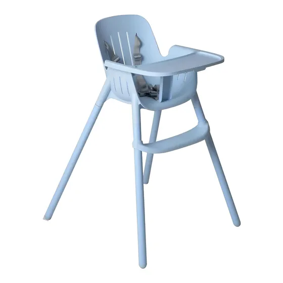 Cadeira De Alimentação Bebê Poke Cor Baby Blue Burigotto