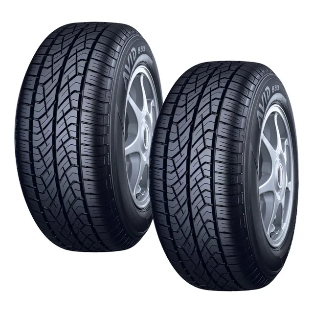 Kit 2 Llantas P195/65 R15 89s Avid S33 Yokohama