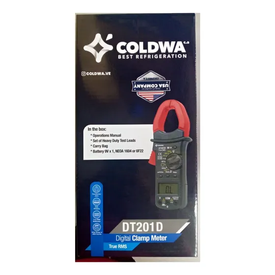 Pinza Voltiamperimetro Capacimetro Tester Everwell