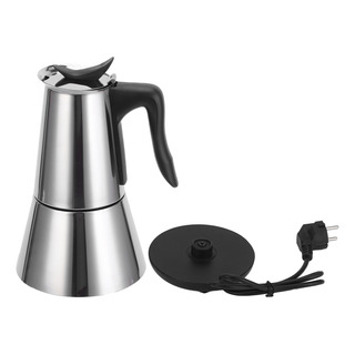 Cafetera Eléctrica De Acero Inoxidable De 300 Ml Para Uso Do Cafetera Eléctrica De Acero Inoxidable De 300 Ml Para Uso Do