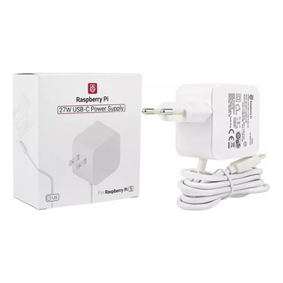 Fonte Oficial Original Raspberry Pi 5 Pi5 27w Tipo C 5.1v 5a Fonte Oficial Original Raspberry Pi 5 Pi5 27w Tipo C 5.1v 5a