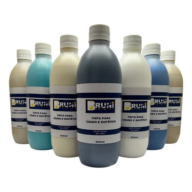 Tinta Para Sintetico E Couros Pintura Sofa Banco 500ml