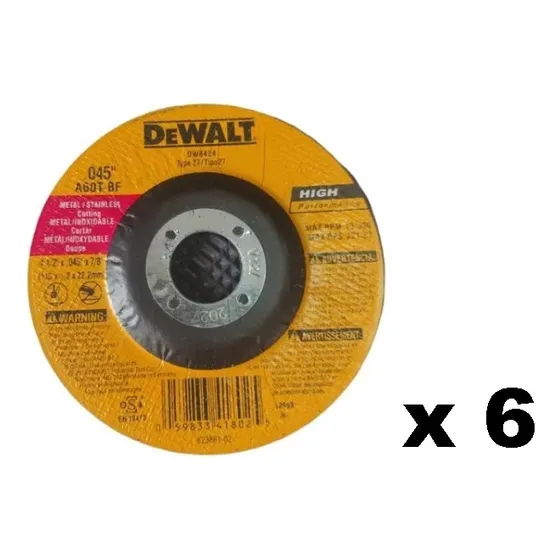 Disco De Corte Dewalt 4 1/2  Ultrafino (3und)