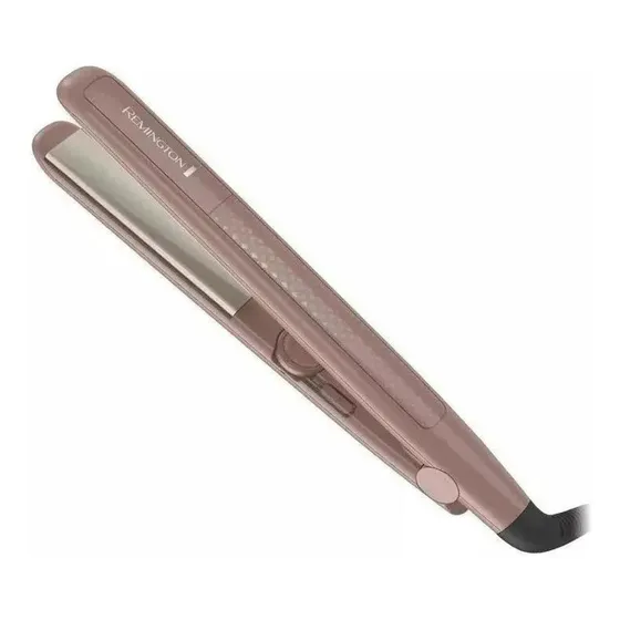 Plancha Alaciador Cabello Cerámica Macadamia Remington S6300 Color Marrón Claro