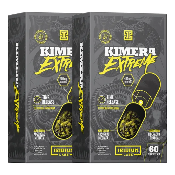 Kit 2x Kimera Extreme - 60 Cápsulas - Iridium Labs