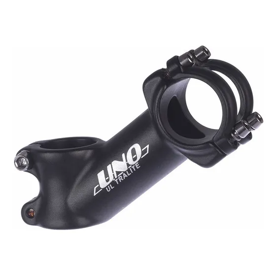 Stem Uno Ultralite 31,8 35º Bicicleta Ruta Mtb - Celero Color Negro Largo 90 Mm