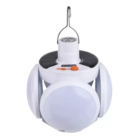 Ampolleta Solar Led De Emergencia Recargable / 40 W Luz Blanco frío