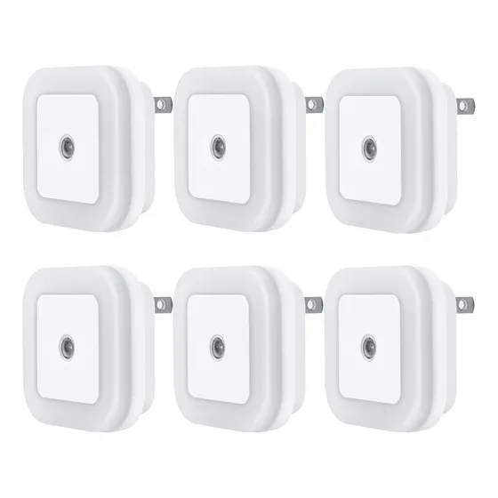 Lámpara De Noche Led Con Sensor Inteligente
