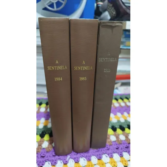 Lote 3 Livros A Sentinela Anunciando O Reino De Jeová