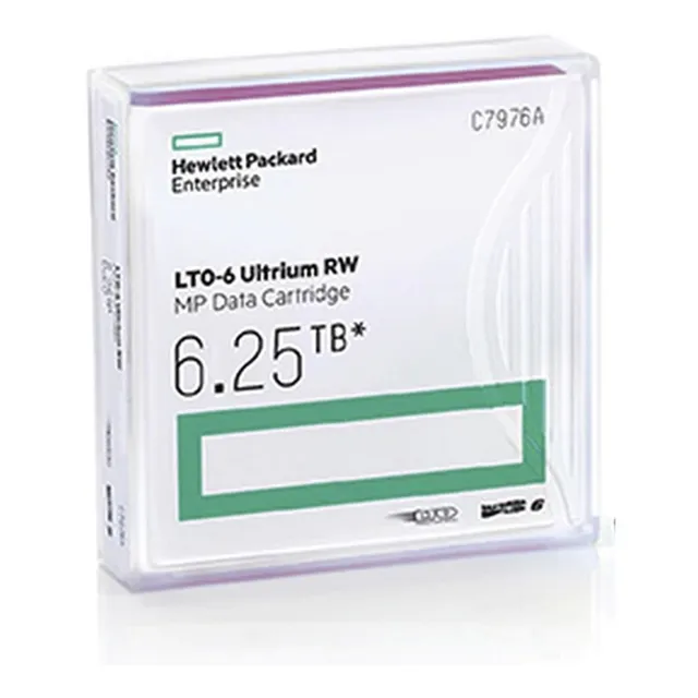 Cartucho Datos Hp C7976a Lto-6 Ultrium Re-escribible 6.25tb