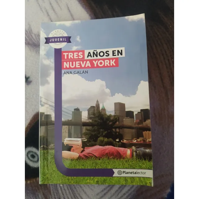 Libro Tres Años En Nueva York De Ana Galán 