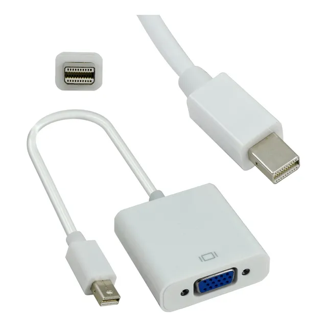 Adaptador Mini Displayport A Vga Para Monitor Macbook Mac