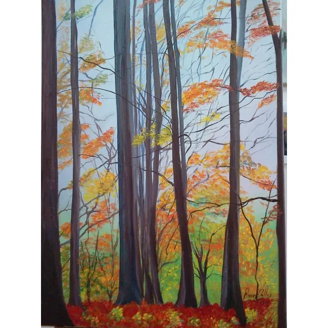 Cuadro Oleo 0.90 X 0.60 - Artista Mirian Flores Calles