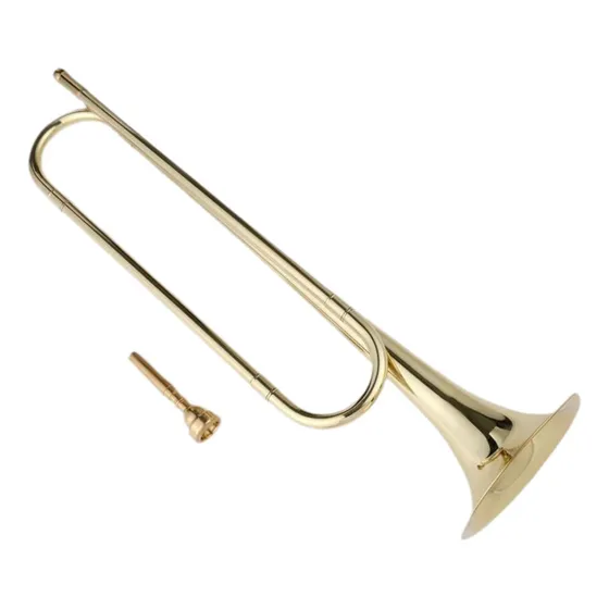 Si Bemol Scouting Trompete Instrumento Musical Portátil