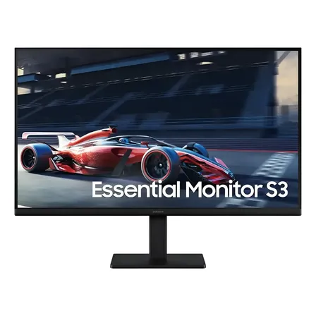 Monitor Gamer Samsung Essential S3 27 Fhd 100hz, Hdmi, Vga Preto 127/220v