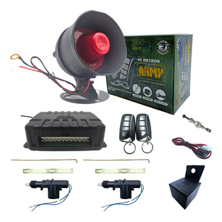 Kit Alarma AutomĂłvil Black Hunter + 2 Actuador + 1 Relevador Kit Alarma AutomĂłvil Black Hunter + 2 Actuador + 1 Relevador