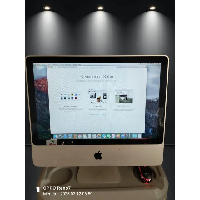 Apple Imac A1224 320gb Dd 4g Ram Gris Oscuro