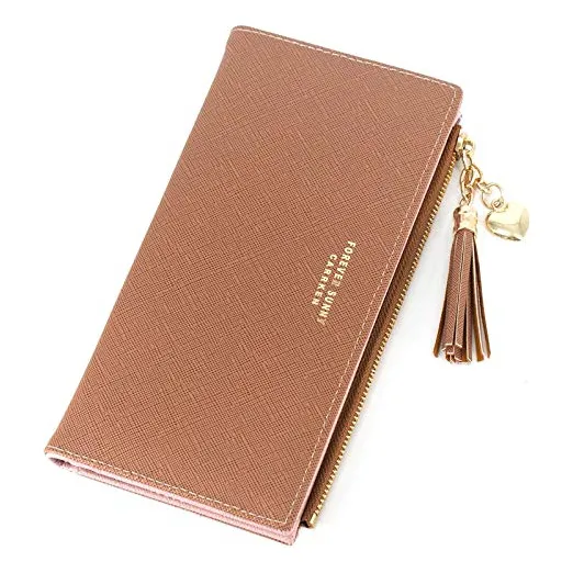 Billeteras De Piel Para Mujer Bolsa Para Teléfono Celular La