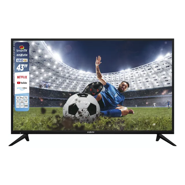 Smart Tv Enxuta 43  Uhd 4k Ledenx1243sdf4kw Webos Hub Amv