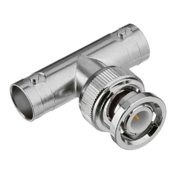 Paquete 10pzs Conector Bnc 3 T (ttrg12)