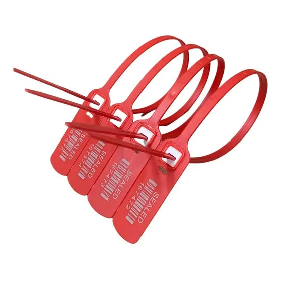 100 Sello Plastico Rojo Para Remolque Puerta Camion Etiqueta