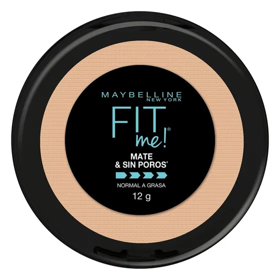 Polvo Compacto Maybelline Fit Me Mate & Sin Poros 12g