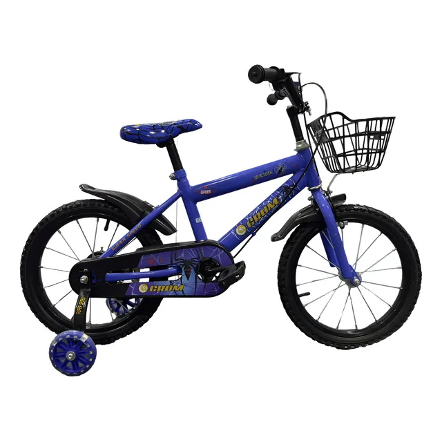 Bicicleta Crom Cr2 Para Niño Rin 12 + Ruedas De Aprendizaje