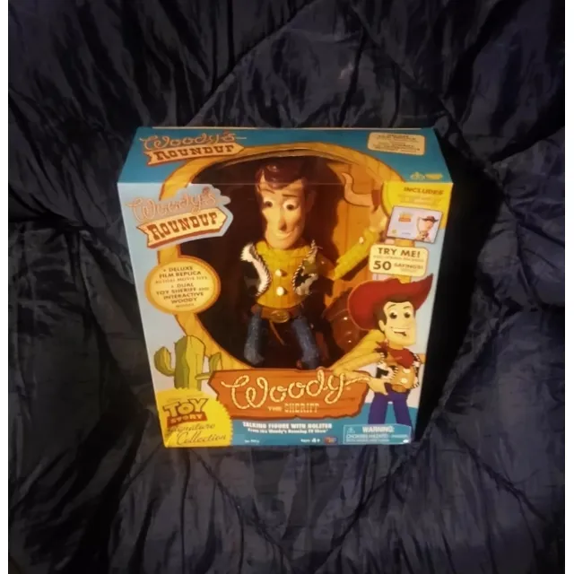 Toy Story Woody Signature Collection Voz Original Tom Hanks