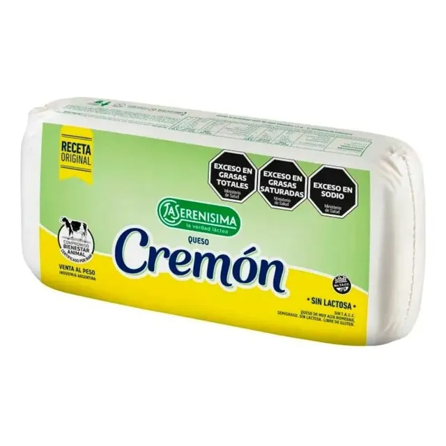 Queso Cremoso Cremón La Serenisima Ligth X 3kg.