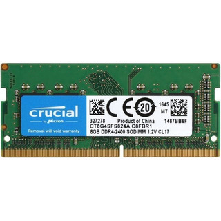 Crucial Memoria Ram Ddr4 8gb 2400 Mhz Notebook Ct8g4sfs824a Crucial Memoria Ram Ddr4 8gb 2400 Mhz Notebook Ct8g4sfs824a
