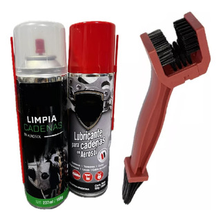 Kit Lubricante + Limpieza De Cadena De Transmision Moto Bici Kit Lubricante + Limpieza De Cadena De Transmision Moto Bici