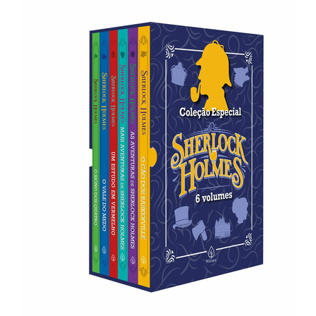Coleção Especial Sherlock Holmes - Box com 6 livros, de Conan Doyle, Arthur. Série Sherlock Holmes Ciranda Cultural Editora E Distribuidora Ltda., capa mole em português, 2021