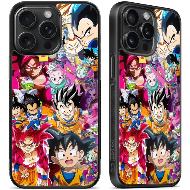 Funda Dragon Ball Daima Goku Vegeta Super Saiyan 4 Anime Negro Iphone 7