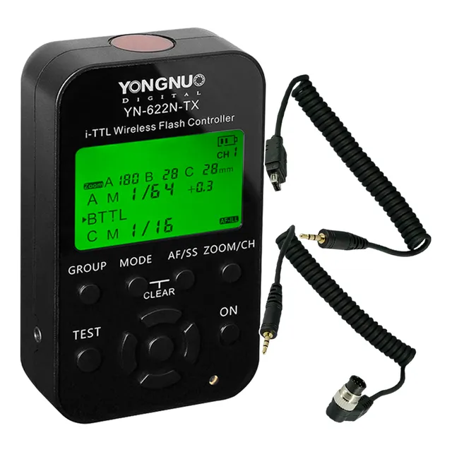 Control Para Flash Yongnuo 2.4ghz De 7 Canales Para Nikon