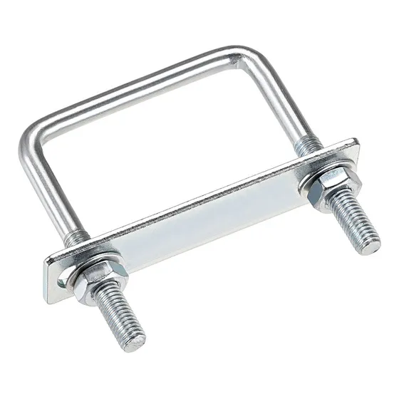 Perno En U Cuadrado 82mm, M8 Tornillos En U 82x75mm, 2 Kit