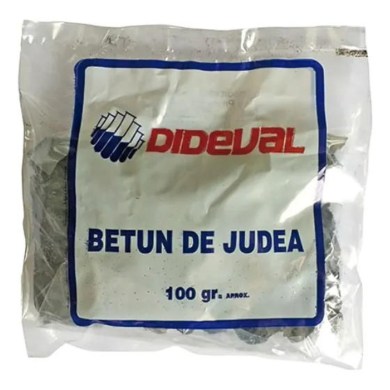 Betun De Judea Tinte Para Madera 100 Gramos Dideval Solvente Cerdas Negro