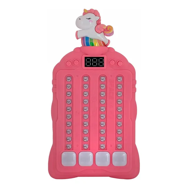 Consola Juego De Ritmo Pop Luz Y Sonido Unicornio